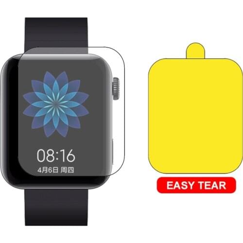 Full Screen Protector Serie Flexibele Tpu Clear Film Dekking Bubble-Gratis Anti-kras Case For Xiaomi Watch Smart Watch Bracelet