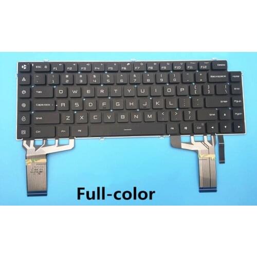 Laptop/notebook US Colorful full-color Backlight Keyboard for Xiaomi MI Pro 15.6 171502 171501-01 AD AL AF AETMAU00110 MIM17L9