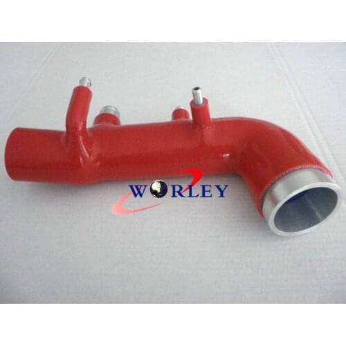 For Subaru GC8 EJ20 WRX STI Induction turbo intake/inlet pipe RED hose 1998 1999 2000