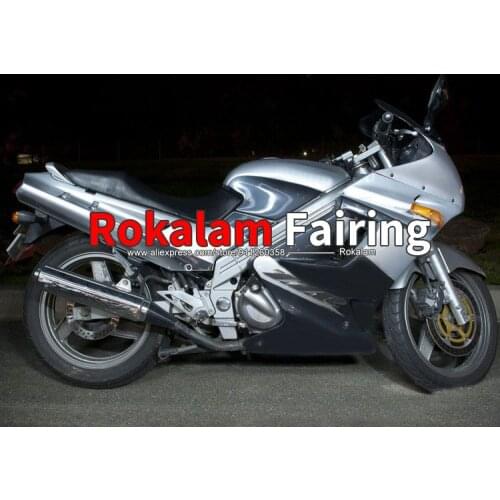 For Kawasaki ZZR250 1990 1991 1992 1993 1994 2000 2005 2007 ZZR 250 90 95 96 97 98 99 07 Black Silver Motorcycle Fairing Kit