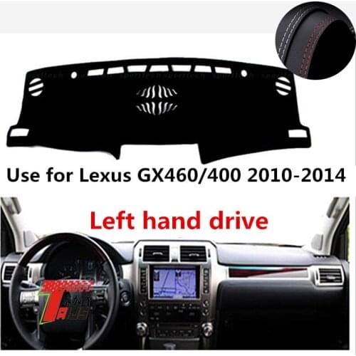 TAIJS Factory protective Simple Leather Car Dashboard Cover For Lexus GX460/400 2010 2011 2012 2013 2014 Left hand drive