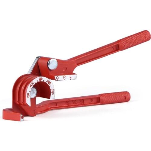 Suitable For 6mm/8mm/10mm Thin Tube Manual Pipe Bender Three-Slot Design Labor-Saving Durable Wear-Resistant Pipe Bender