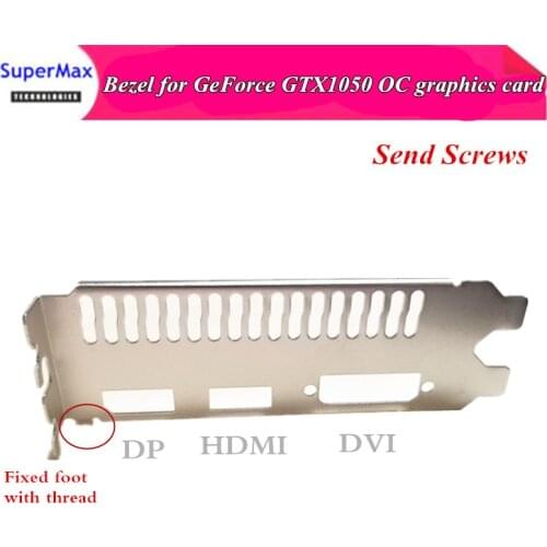 Bezel for GeForce Gigabyte NVIDIA GTX 1050 OC 2G gaming graphics card, 1060 graphics card bracket 1pcs free shipping