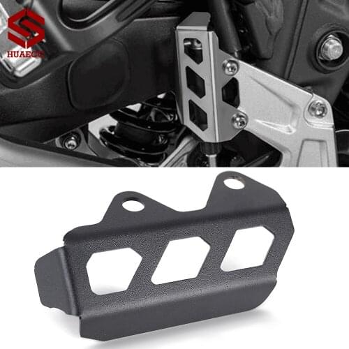 Motorcycle Gear Shift Lever Rear Brake Master Cylinder Protective Guard Cover for Yamaha Tenere 700 XT700Z XTZ700 2019-2021