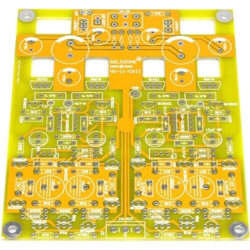 SUQIYA-HV11 full discrete no feedback pure straight speaker amplifier PCB (CKII circuit)