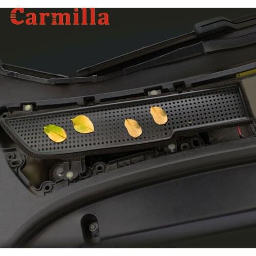 Color My Life ABS Black Car Air Inlet Protection Cover for Tesla Model 3 2016 - 2020 Effectively Prevent Falling From Clogging