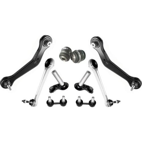 10 pcs per set Auto suspension parts aluminum control arm set replace for BMW X5 E53 33326768269 33321095631S 33326770859