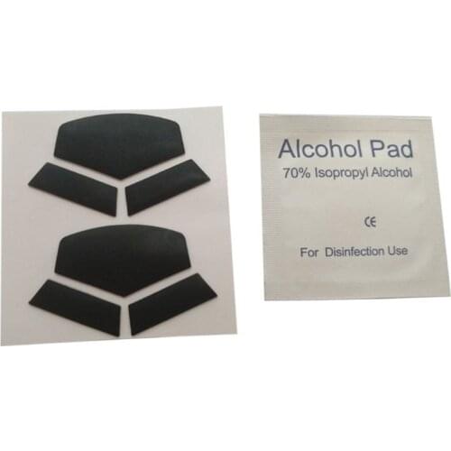 2Pcs 0.6mm Thickness Replace Mouse Feet Mouse Skates For ROG Sica P301-1A Mouse QW