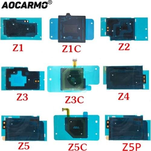 Aocarmo Antenna NFC Module Flex Cable With Adhesive For Sony Xperia Z1 Z2 Z3 Z4 Z5 Z1C Z3C Z5C Z5P Dual Compact Mini Premium
