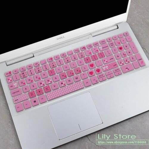 Laptop keyboard cover skin For 15.6" DELL inspiron 15 5501 5502 5505 5508 5509 5584 5590 5593 5594 5598 Dell Vostro 3500 3501