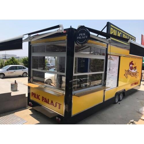Fast Food Truck , Mobile Restourant & Food Trailer , Römork Büfe