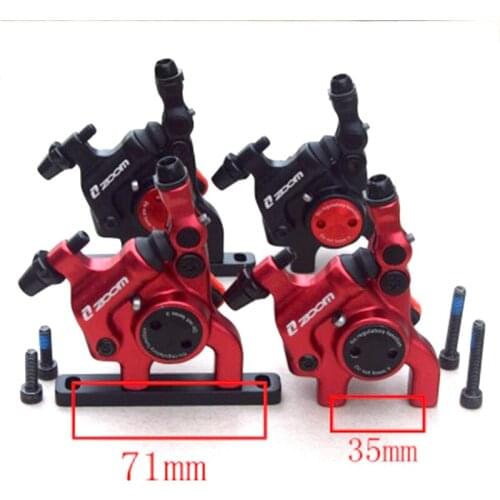 ZOOM road bike disc brake cable pull oil brake hydraulic disc brake flat handle oil disc kit