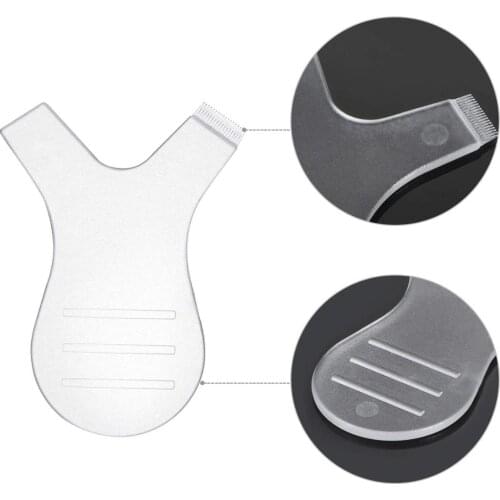 100Pcs Y Shape Lash Lift Brush Eyelash Extension Supplies Graft Perm Mini Comb Eyelash Brush for Lash Extension Tools Clear Pink