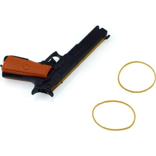 Classic Assembly Rubber Band Gun Shooter Shooting Children Kids Toys Portable E06F