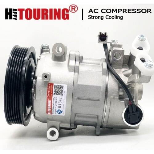 For 6SEL14C Renault Megane AC Compressor Renault Grand Scenic 8200939386 4471500028 4471500026 4471500025 92030204 813886 6pk