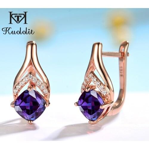 Висячие серьги Kuololit China At AliExpress