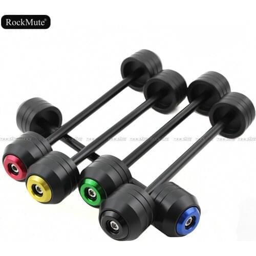 Motorcycle Front Axle Fork Wheel Protector Slider Aluminum Alloy POM For YAMAHA MT-01 2007 2008 2009 2010 2011 2012