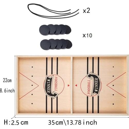 Hot Fast Hockey Sling Puck Game Paced Sling Puck Winner Fun Toys Board-Game Party Game Toys For Adult Child Family Games