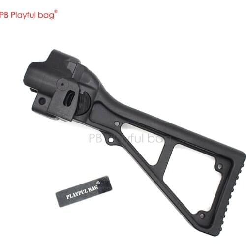 PB Playful bag Outdoor sports fun toys LDT JiQu MP5 BTFold Rear support full-stroke live action cs water bullet gun parts KD32