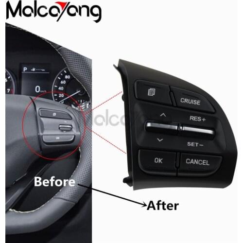 Steering PAD Audio Control Switch 96720-G2010 96720-01110 96720-G20104X For Hyundai Elantra Sport 2017 Encino 2018