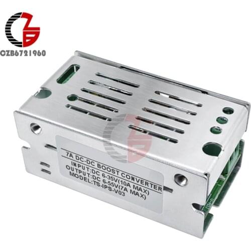 200W 10A 6-35V to 6-55V DC-DC Boost Converter Step Up Booster Voltage Regulator Power Converter Transformer Supply Module 12V