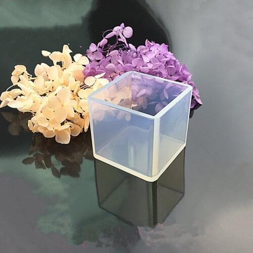 Crystal Epoxy Cube Silicone Mold 40x40x40cm 50x50x50cm Free Polishing DIY Handmade Jewelry Resin Dried Flower Decoration Model