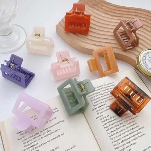 Medium clip Japanese and Korean hairpin net red ins hair clip sweet Sen girl hairpin shark clip