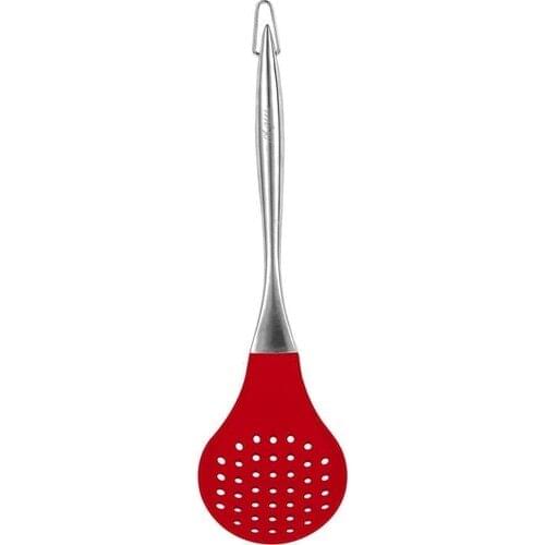 Aryıldız Steel Handle Silicone Colander Rose