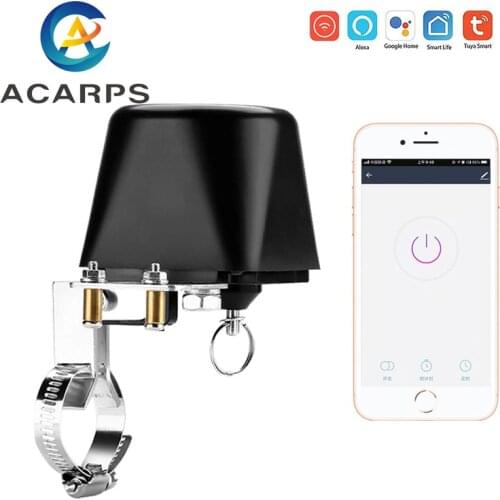 Smart Wifi Gas Manipulator Control Water Valve Shut Off Controller Alexa Google Assistant SmartLife