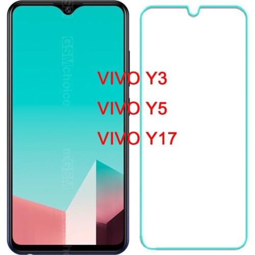 Protective Glass for VIVO y3 Glass on the VIVO y5 Tempered Glass for VIVO y17 Screen Protector FOR Y 3 Y 5 Y 17