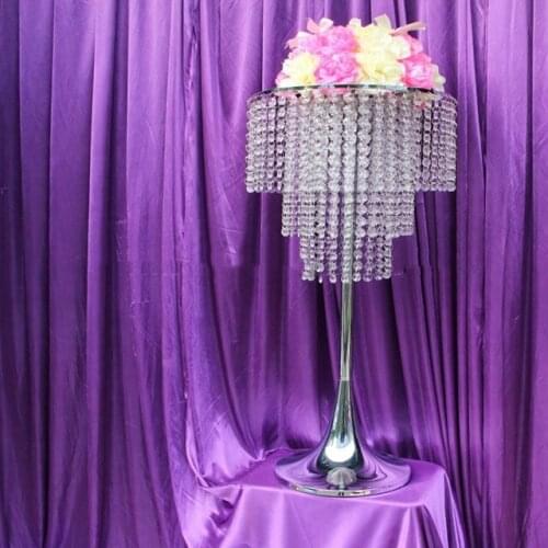 13pcs)80cm tall Wedding Decorative Crystal Table Centerpieces yudao1678
