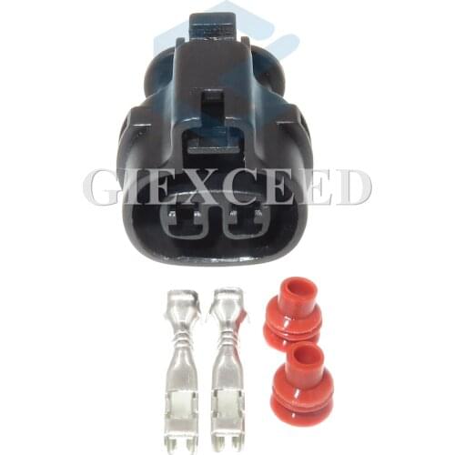 2 Sets 2 Pin MG640795-5 Automotive Wiper Spray Motor Plug Auto Waterptoof Connector For Cars