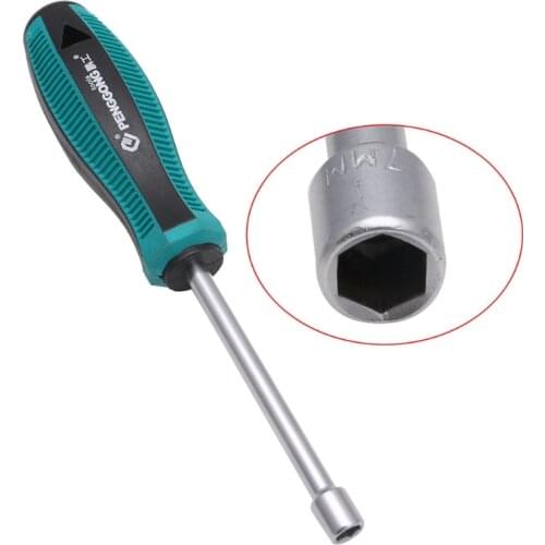 2021 New Metal Socket Driver Wrench Screwdriver Hex Nut Key Nutdriver Hand Tool 5mm