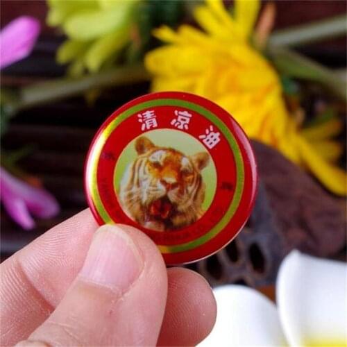 24 PCS Red Tiger Balm Essential Oil Refresh Oneself Treatment Of Influenza Cold Headache Dizziness Summer Mosquito