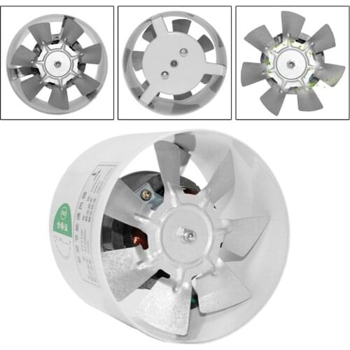 4Inch Air Ventilator Metal Pipe Air Ventilation Exhaust Fan Mini Extractor Fan