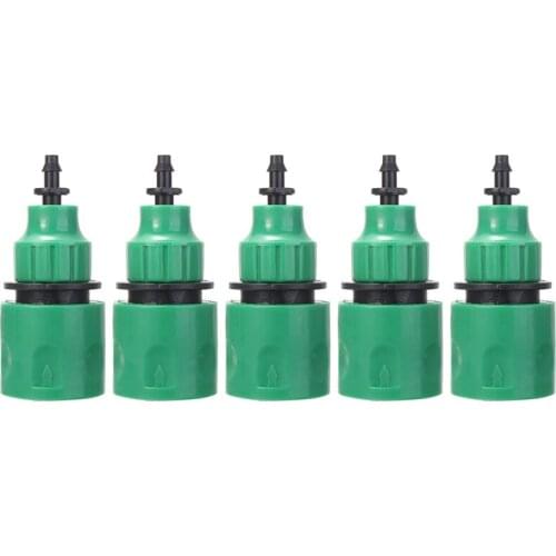 5Pcs Garden Lawn Water Hose Quick Connector For 4/7 mm 8/11mm Watering Hose Garden Drip Micro Drip Irrigation System