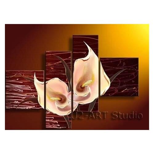 Abstract painting,flower,fine art,handicraft, ornament,painting for living hall GP104