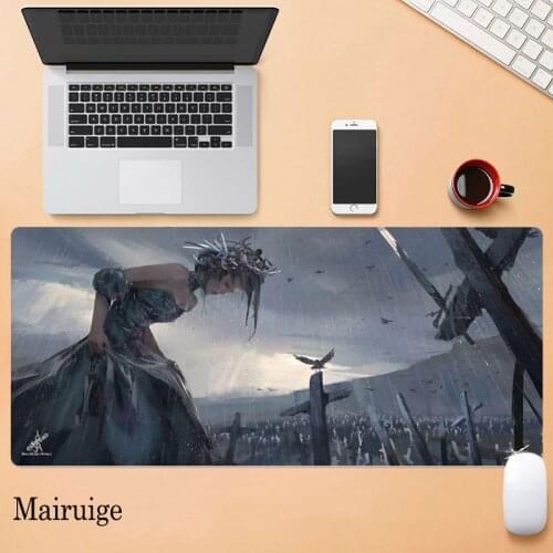 Large gaming mouse pad, alternative dream desk pad, office notebook desktop computer mouse pad, natural rubber art mouse