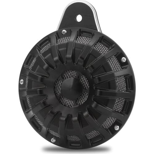 Black Spoke 15 Billet Horn Cover kits for Harley FLHX FLTR FLHR FLHT Touring big twin road king 1991-2021