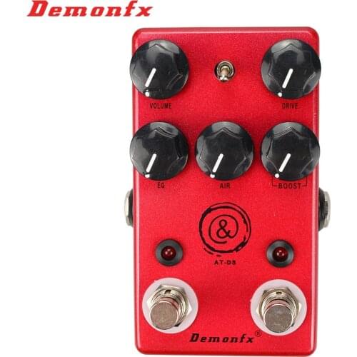 AT-DS Guitar Effect Pedal Overdrive Distortion Boost With True Bypass-Demonfx