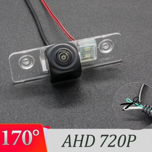 170 Degree AHD 1280*720P Vehicle Rear View Camera For Skoda Octavia 1Z 2005-2013 Car Reversing Parking Monitor Accessories