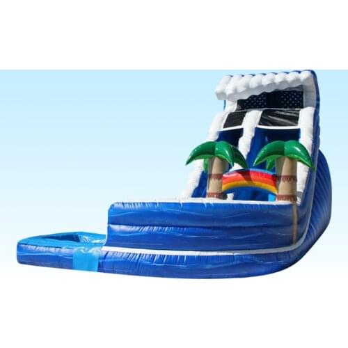 China Guangzhou) manufacturers selling inflatable slides, inflatable castles, Inflatable pool slide CB-28