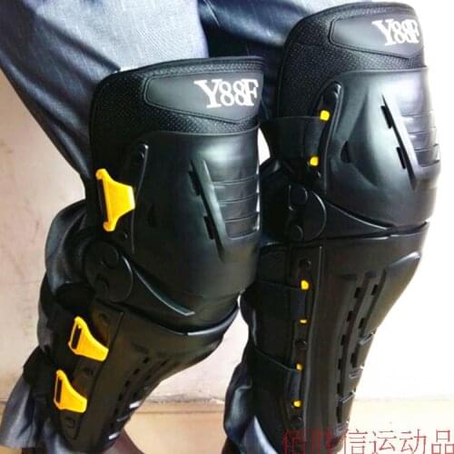 Fashion Motorcycle knee pads Motocross knee PC brace high-end Protective Gears kneepad protectors
