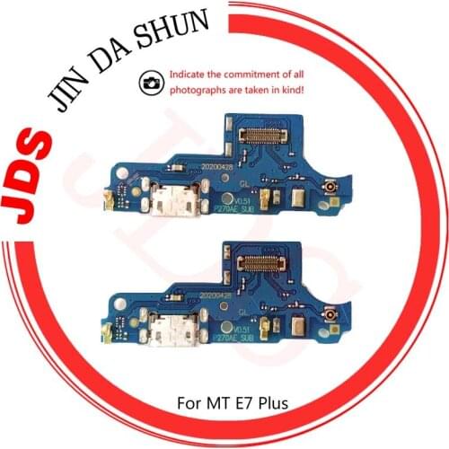 Charger Board Flex Cable USB Charging Dock Connector with Microphone For Motorola MOTO E7 Plus E7+ Ribbon
