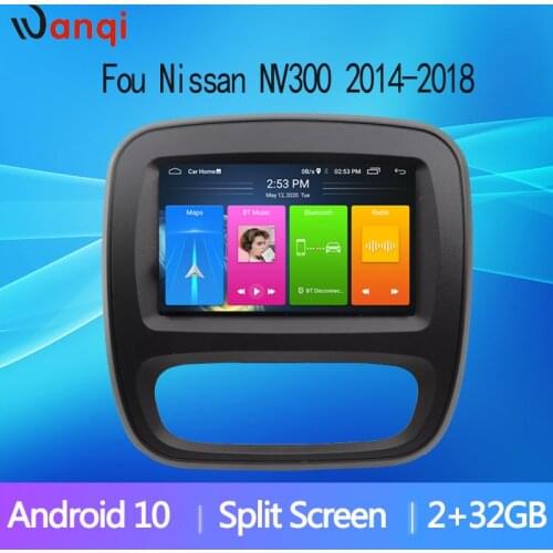Fits Nissan NV300/ Fiat Talento/ Mitsubishi Express 2014-2018Wireless VideoDVD Player GPS Navigation HD Screen In-Car Multimedia