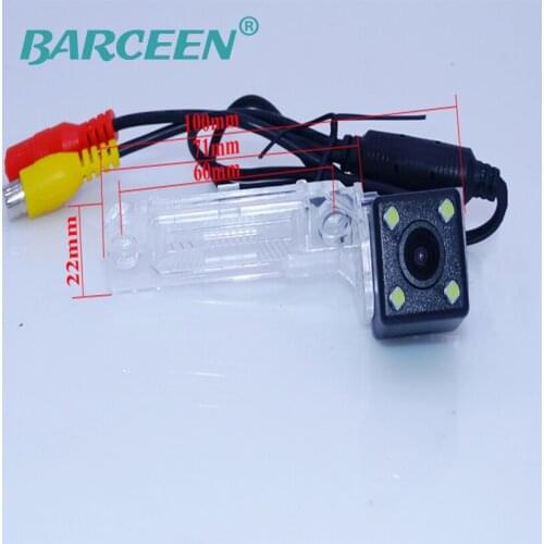 Suitable for Volkswagen PASSAT B5/Jetta/Touran/Caddy car rear view camera bring wide viewing lens angle plastic shell material