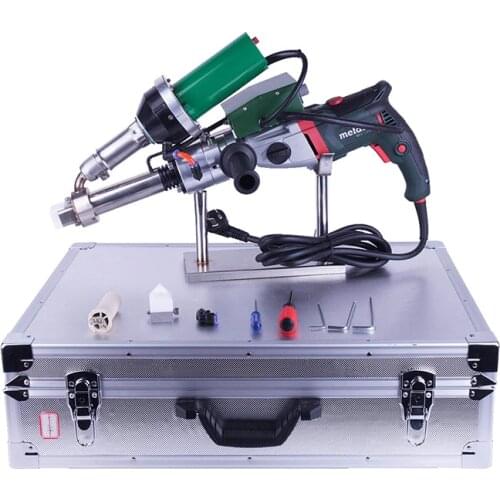 Hand extruder plastic HDPE pipe welding machine with two years warranty SMD-NS610A