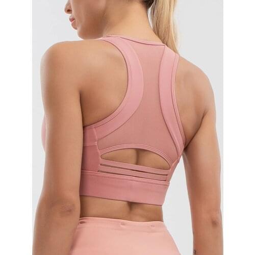 High Strength Sports Underwear Yoga Vest WomenS Top Running Fitness Shockproof Bra Summer