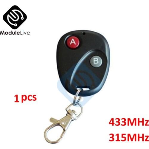 1pcs/lot 315Mhz 433Mhz RF Control Remote Key Garage Gate Door Transmitter Wireless Wifi 315MHz/433MHz Remote Switch Control