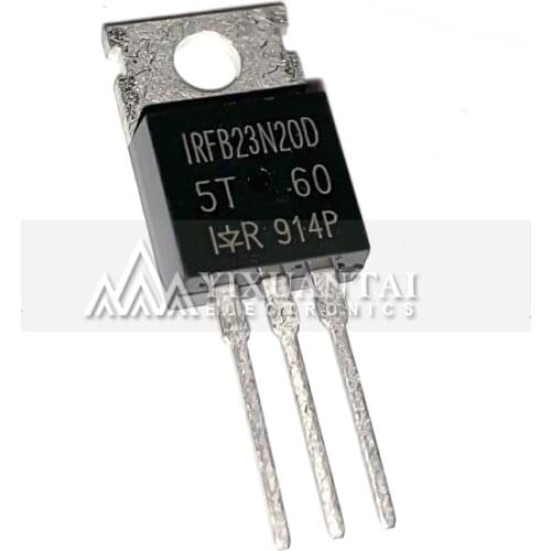 10pcs/lot 100% NEW origina IRFB23N20D 200V 24A TO220 Triode Transistor TO-220 IRFB 23N20D IRFB23N20
